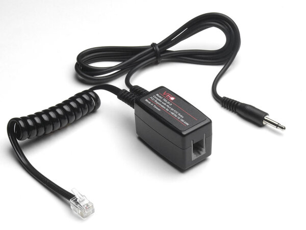 Telefon-Aufnahmeadapter TRX-20 zum Anschluß an ein Diktiergerät