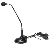 Schwanenhals Tisch-Richtmikrofon Mono-Klinkenstecker GN-1