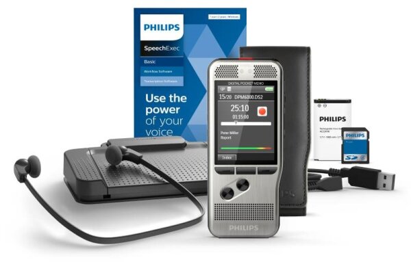 Pocket Memo Diktier- und Transkriptions-Set DPM 6700