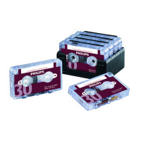Philips Mini-Kassette 2x15 Minuten LFH0005, 10er Pack